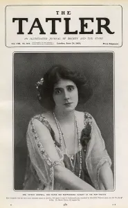 Acting Prints: Tatler cover - Mrs Patrick Campbell