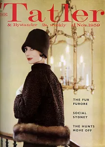 1959 Prints: Tatler cover November 1959