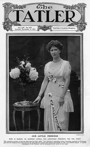 Harewood Prints: Tatler cover Princess Marys Christmas Tin, WW1
