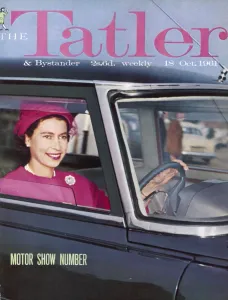 Tatler Covers Prints: Tatler front cover: Queen Elizabeth II