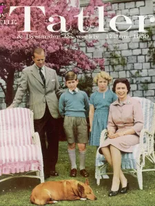 Queen Elizabeth II Prints: Tatler cover: Queen Elizabeth II and her family