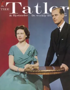 Featuring Prints: Tatler front cover: Queen Elizabeth II and Prince Philip