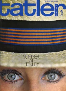 Summer Covers Prints: Tatler front cover - Summer at Henley, 1965