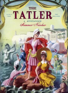 Summer Covers Prints: Tatler Cover, Summer Number 1954