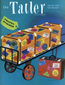 Travel Prints: Tatler cover - Travel Number 1957