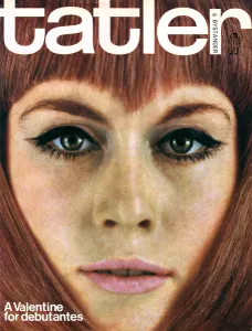 Romance Prints: Tatler front cover - a valentine for debutantes 1965