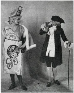 Actress Prints: The Tatler and Eve at the Advertising Ball - fancy dress