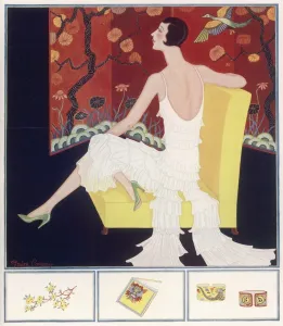 Gordon Conway Prints: A Tatler Fashion by Gordon Conway