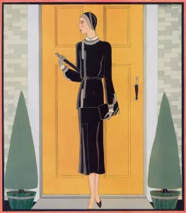 Gordon Conway Prints: A Tatler fashion by Gordon Conway