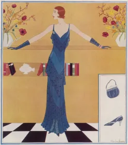 Gordon Conway Prints: A Tatler fashion by Gordon Conway