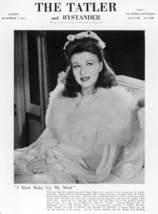 Brunette Prints: Tatler front-cover: Ginger Rogers
