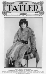 Leinster Prints: Tatler front-cover: Lady Edward Fitzgerald