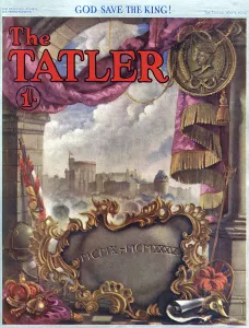 Decorated Prints: Tatler - George V Silver Jubilee front cover