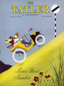 Drive Prints: Tatler Motor Show Number 1954