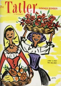 Summer Covers Prints: The Tatler Summer Number 1957