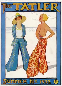 Fashion Prints: The Tatler Summer Number front cover 1932