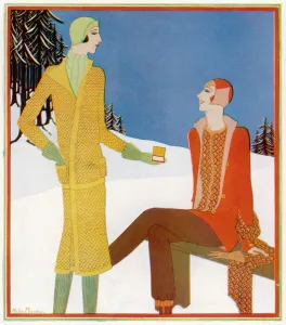 Fashion Prints: Tatler winter fashions, by Gordon Conway
