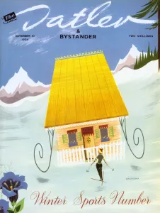 Landscape Prints: Tatler Winter Sports Number 1954