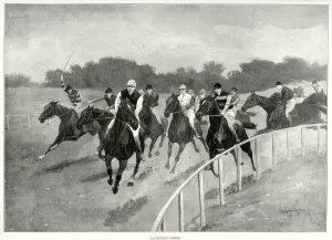 Racing Prints: Tattenham Corner 1897