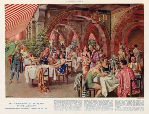 Dec18 Prints: The Taverna of the Excelsior Palace, Venice Lido