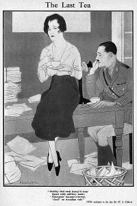 Jobs Prints: The Last Tea by Higgins