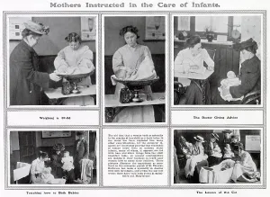 Born Prints: Teaching Mothers to Care for their Infants 1907