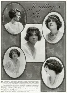Jewellery Prints: Tecla pearls counterparts for the natural 1913