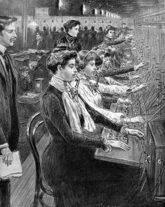 Telephone Prints: Telephone exchange at Kensington