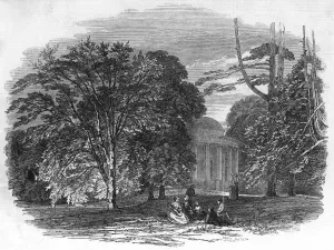 Buckingham Shire Prints: Temple of Ancient Virtue at Stowe