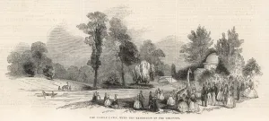 Saxony Prints: The Temple Lawn, Chiswick House