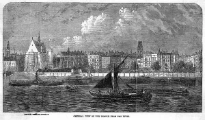 V Iew Prints: Temple from Thames