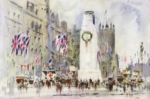Cenotaph Prints: Temporary Cenotaph to the Glorious Dead, 1919