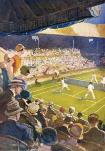 Championships Prints: The Tennis Championships at Wimbledon