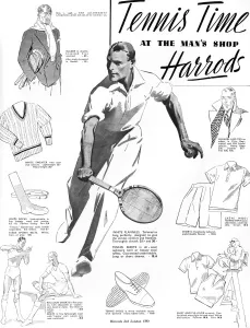 Shorts Prints: Tennis time at Harrods