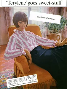 Bobbed Prints: Terylene advertisement, 1965
