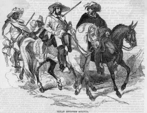 1836 Prints: Texas Militia