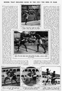 Kick Prints: Thai Boxing or Muay Thai, 1930