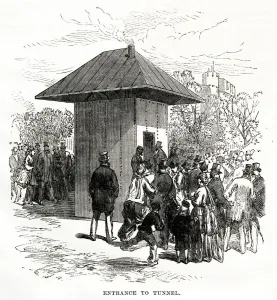 Tunnel Prints: Thames subway at Tower-Hill, London 1870