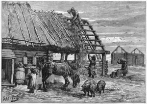 Strip Prints: Thatch for Animals
