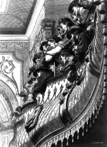 Forward Prints: Theatre going: an audience at the Victoria Theatre