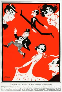 Peggy Prints: Theatre, Mercenary Mary 1925, Nerman