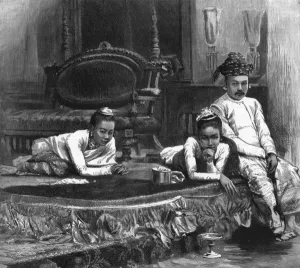 Asian Prints: Theebaw of Burma