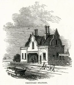 Building Prints: Thetford railway station, Thetford, Norfolk