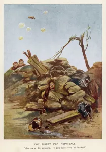 Bruce Prints: The Thirst For Reprisals, by Bruce Bairnsfather