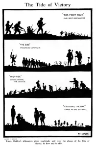 Silhouettes Prints: The Tide of Victory by H. L. Oakley