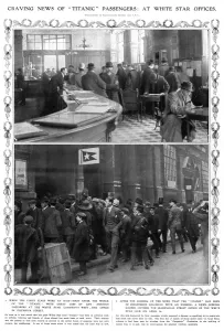 Disaster Prints: Titanic - Craving News at White Star offices