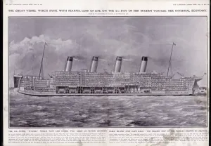 Titanic Prints: Titanic Cross-Section