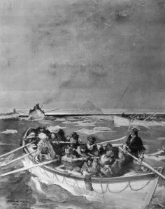 Titanic Prints: Titanic Lifeboats