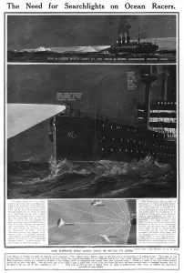 Disaster Prints: Titanic - Need for Searchlights on Ocean Racers