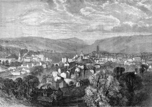 Devon Prints: Tiverton, Devon, 1865